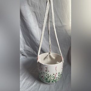 Floral Hanging Pot